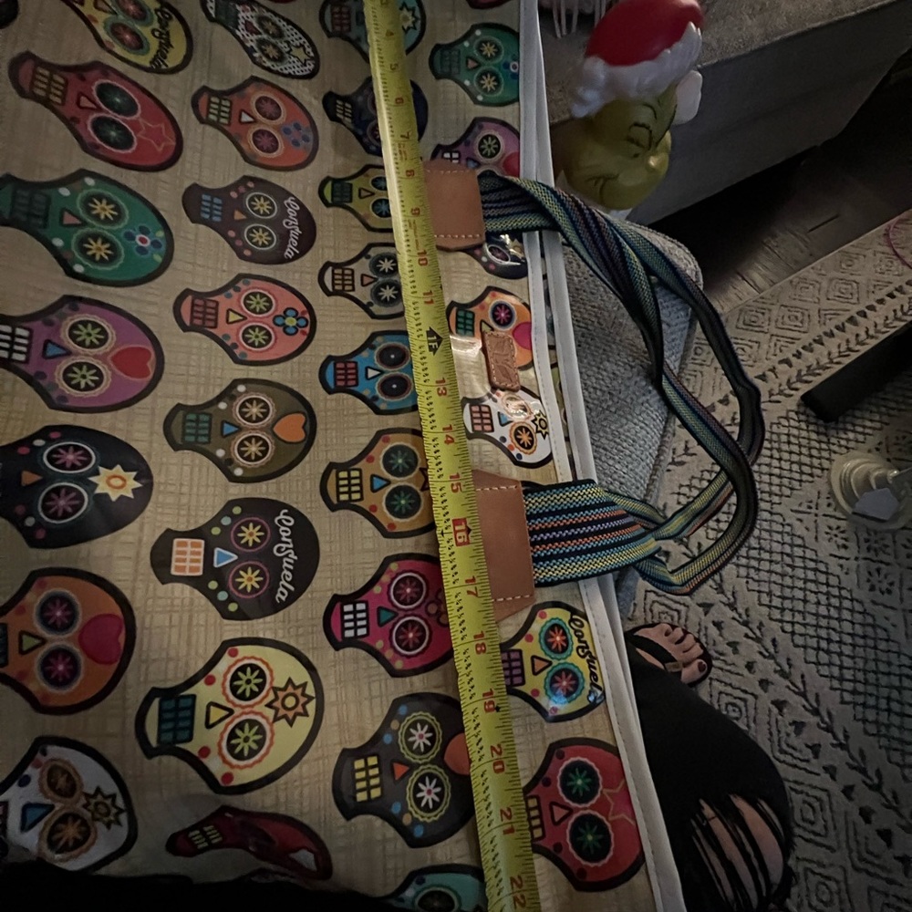 Consuela Legacy Sugar Skull zip Carryall